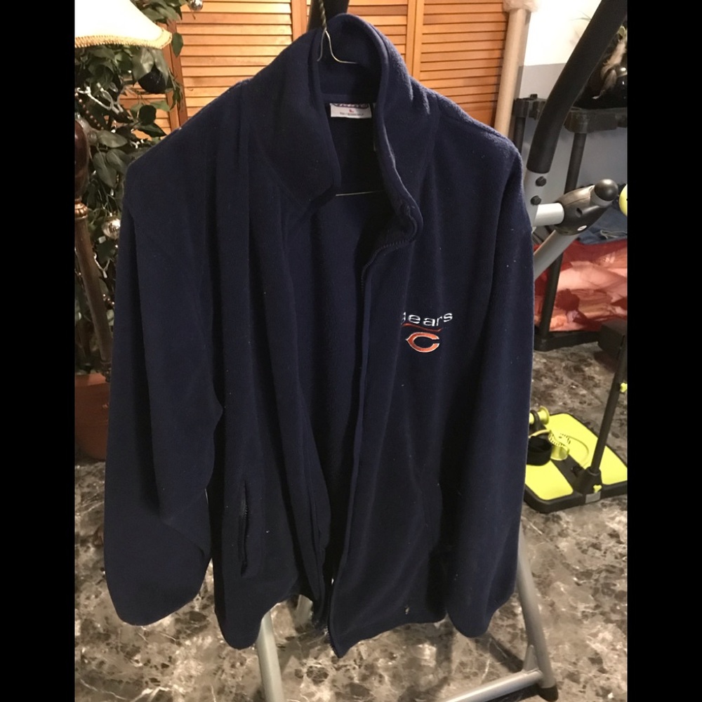 Chicago Bears zip front jacket